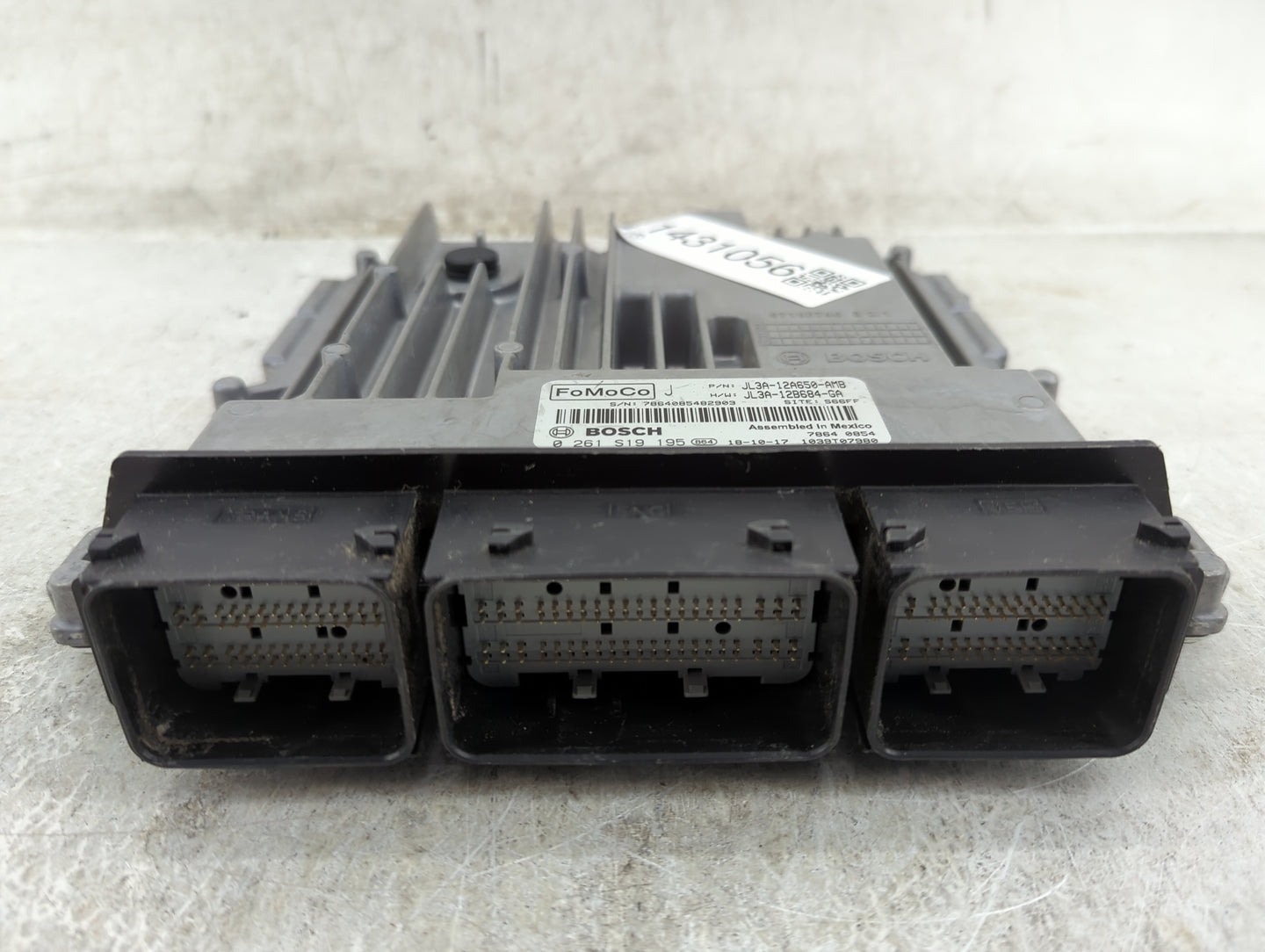 2018-2020 Ford F-150 PCM Engine Control Computer ECU ECM PCU OEM P/N:JL3A-12B684-GA JL3A-12A650-AMB Fits Fits 2018 2019 2020
