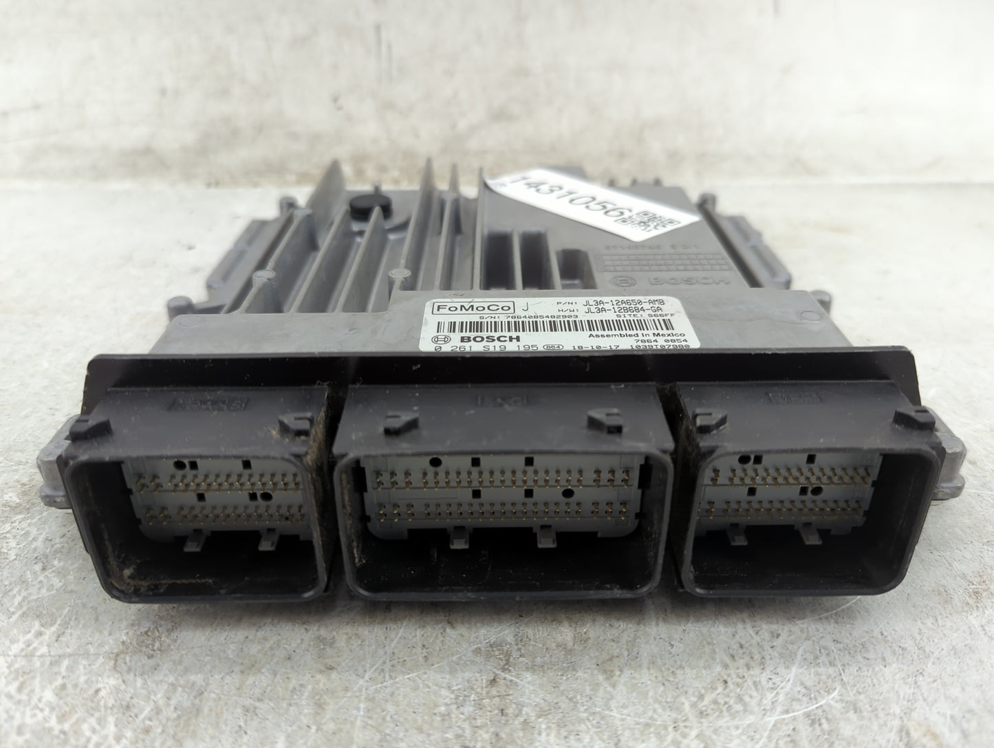2018-2020 Ford F-150 PCM Engine Control Computer ECU ECM PCU OEM P/N:JL3A-12B684-GA JL3A-12A650-AMB Fits Fits 2018 2019 2020