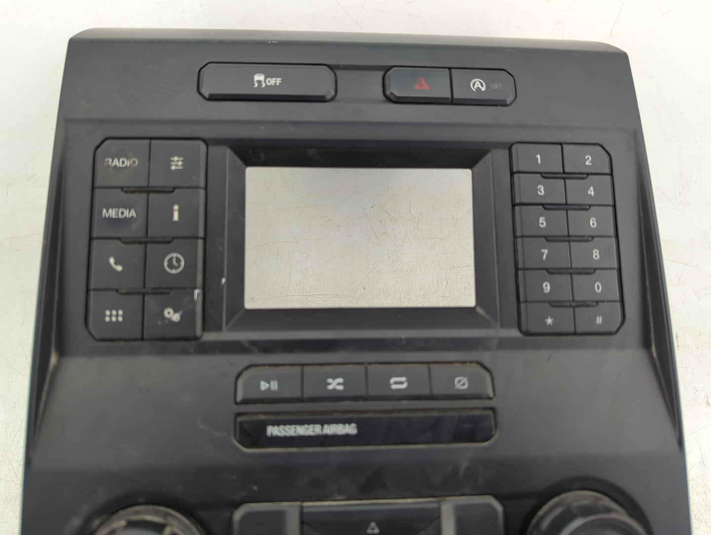 2018 Ford F-150 Radio AM FM Cd Player Receiver Replacement Fits OEM Used Auto Parts - Oemusedautoparts1.com
