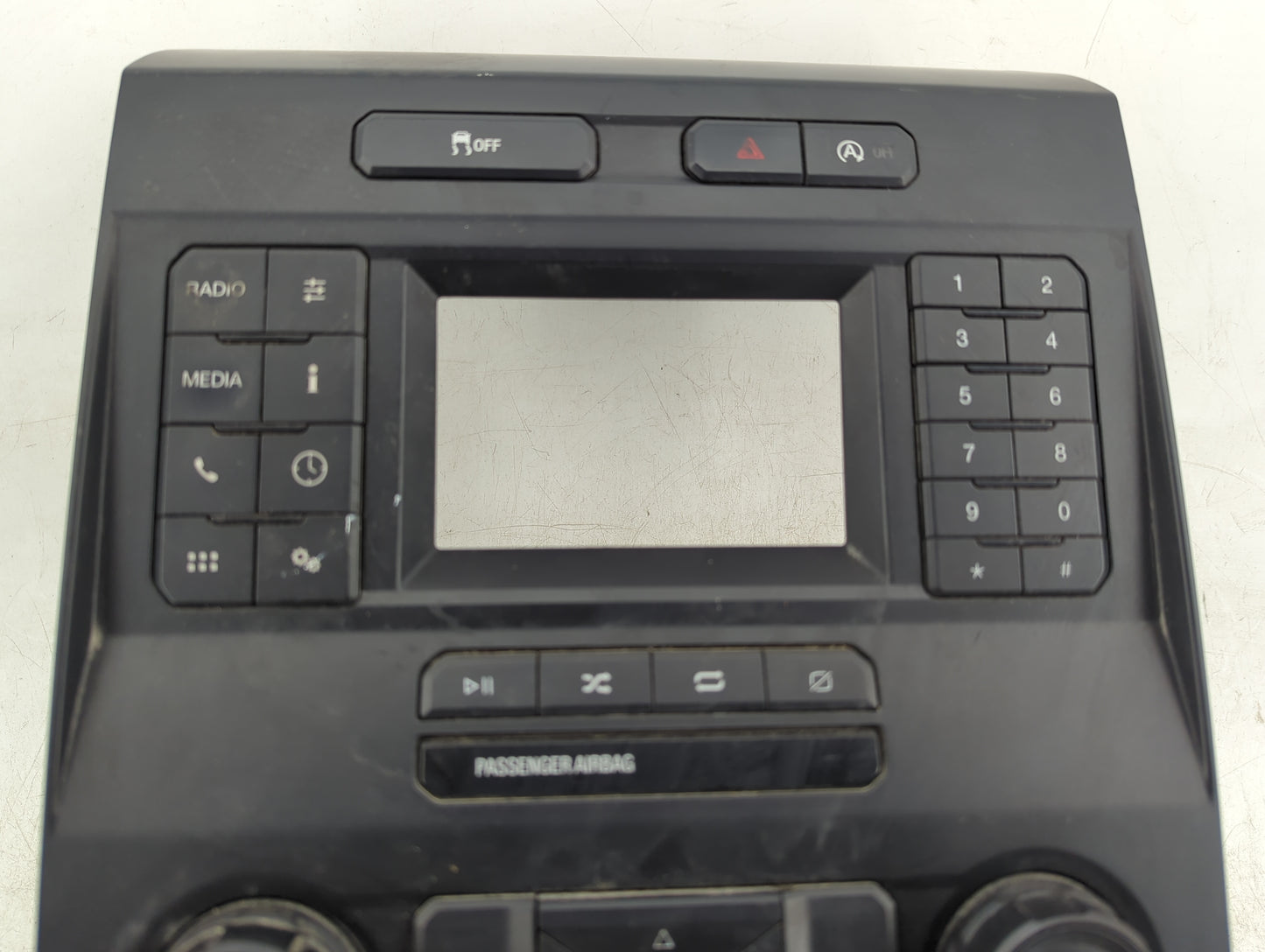 2018 Ford F-150 Radio AM FM Cd Player Receiver Replacement Fits OEM Used Auto Parts - Oemusedautoparts1.com