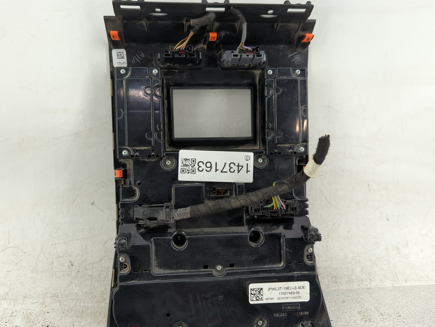 2018 Ford F-150 Radio AM FM Cd Player Receiver Replacement Fits OEM Used Auto Parts - Oemusedautoparts1.com