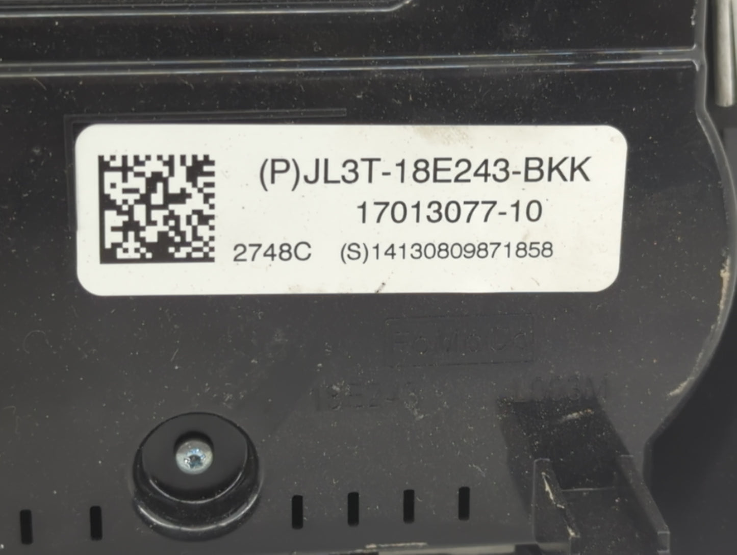 2018-2018 Ford F-150 Radio Control Panel - Oemusedautoparts1.com