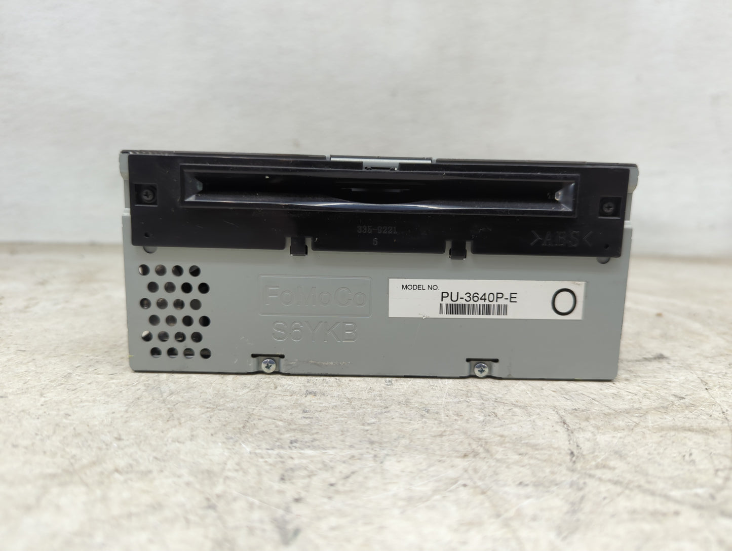 2017-2018 Ford F-150 Radio AM FM Cd Player Receiver Replacement P/N:PU-3640P-E HL3T-19C107-BC Fits Fits 2017 2018 OEM Used A
