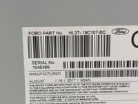 2017-2018 Ford F-150 Radio AM FM Cd Player Receiver Replacement P/N:PU-3640P-E HL3T-19C107-BC Fits Fits 2017 2018 OEM Used A