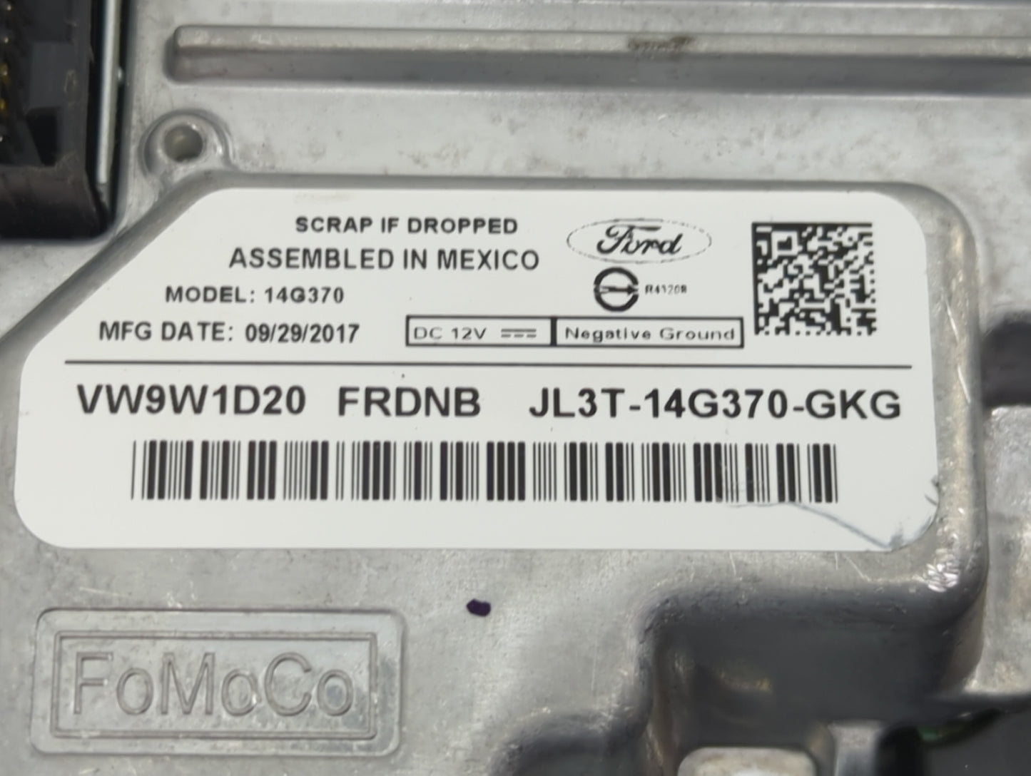 2018-2018 Ford F-150 Information Display Screen - Oemusedautoparts1.com