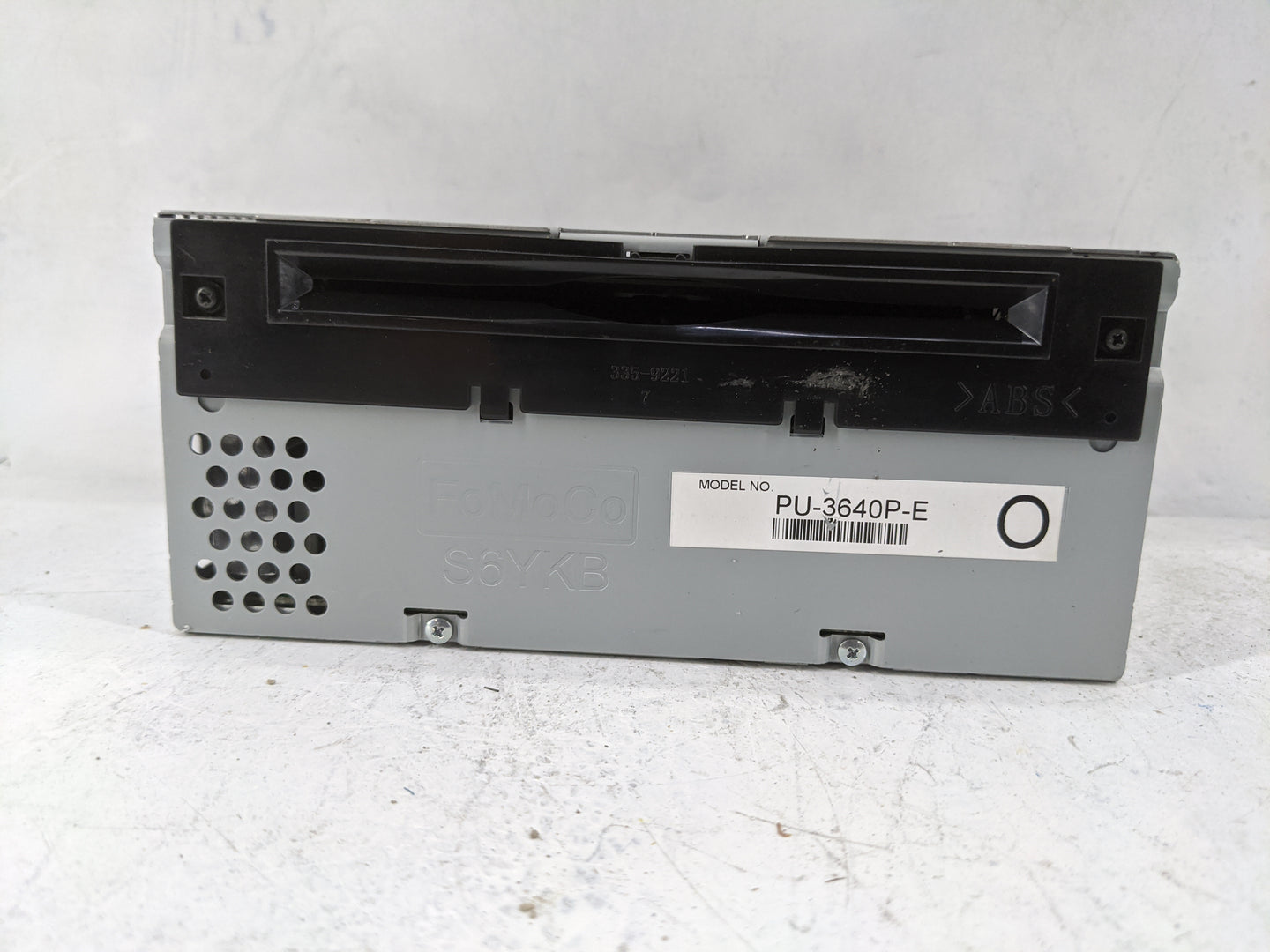 2018 Ford F-150 Radio AM FM Cd Player Receiver Replacement P/N:PU-3640P-E JL3T-19C107-BC, 276-1826-61 Fits OEM Used Auto Par