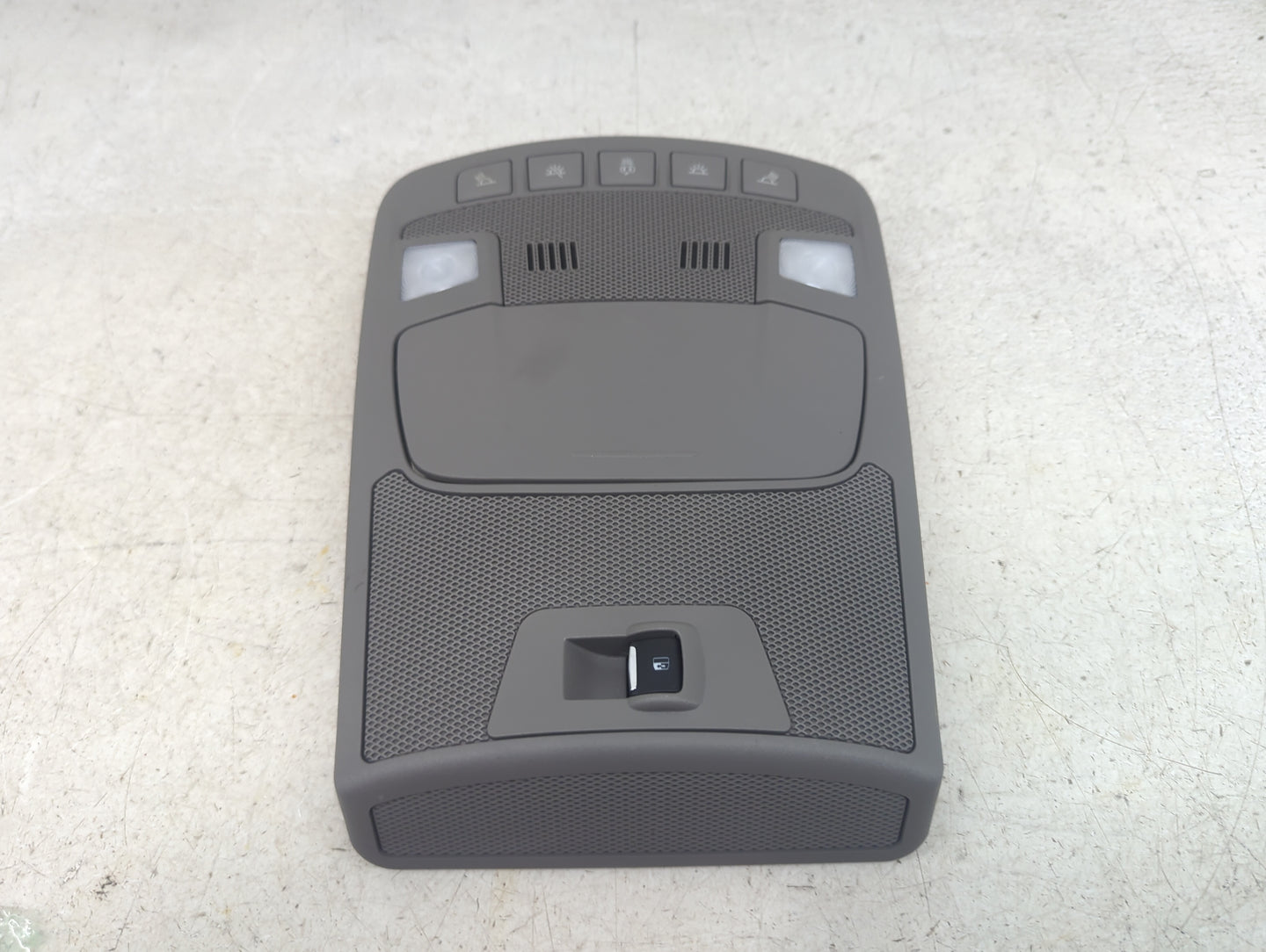2015-2020 Ford F-150 Overhead Console W/rear Climate Control Gray - Oemusedautoparts1.com