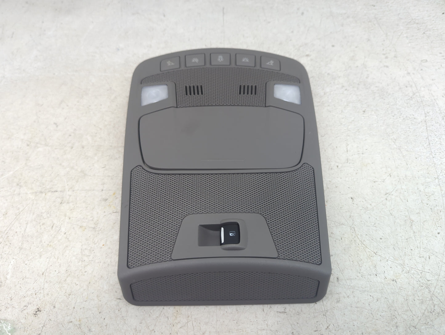 2015-2020 Ford F-150 Overhead Console W/rear Climate Control Gray - Oemusedautoparts1.com