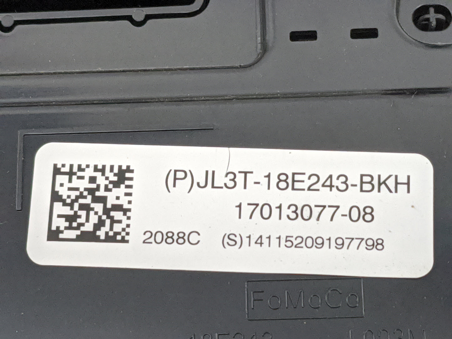 2018-2018 Ford F-150 Radio Control Panel 1483043 - Oemusedautoparts1.com