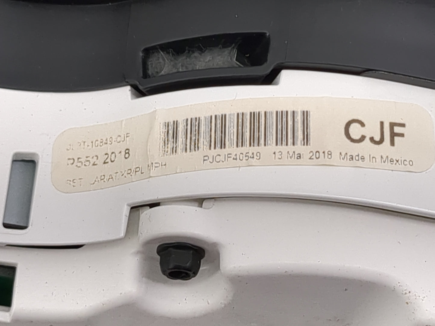 2018-2019 Ford F-150 Instrument Cluster Speedometer Gauges P/N:JL3T-10849-CJF PJCJF40549 Miles: Fits Fits 2018 2019 OEM Used