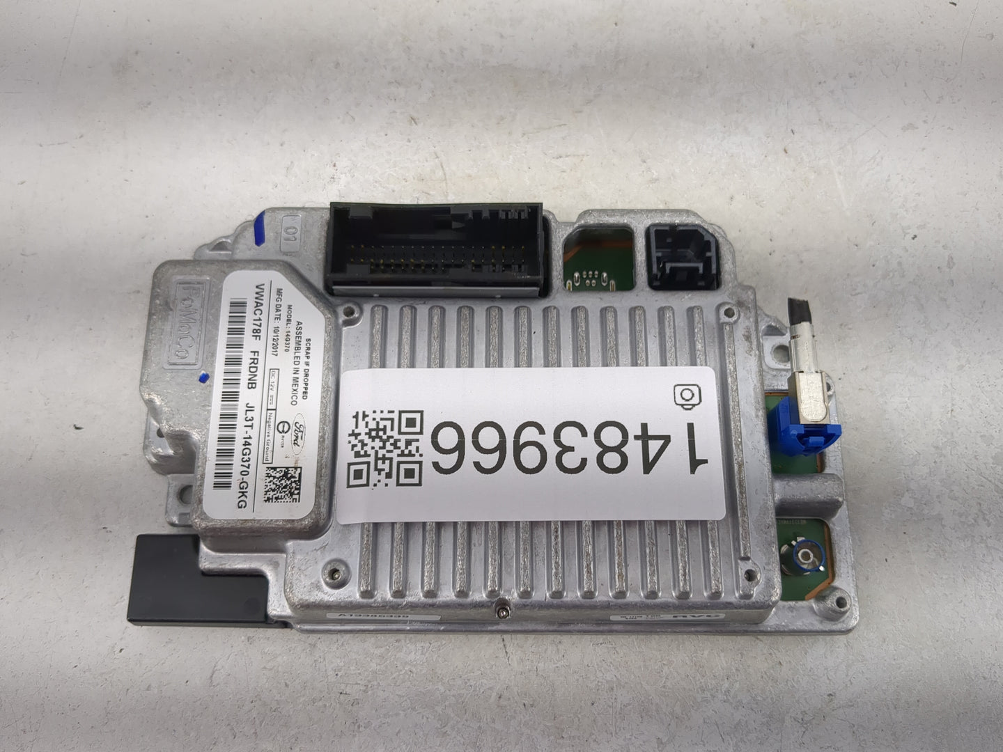2018 Ford F-150 Information-gps-tv Control Module - Oemusedautoparts1.com