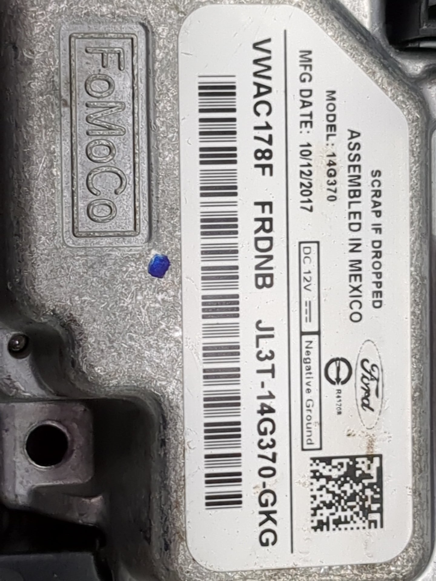 2018 Ford F-150 Information-gps-tv Control Module - Oemusedautoparts1.com