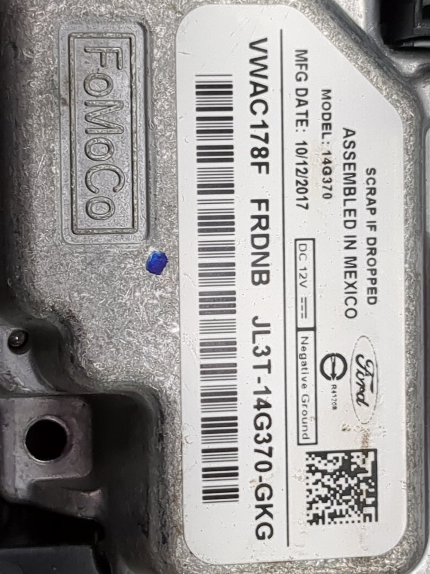2018 Ford F-150 Information-gps-tv Control Module - Oemusedautoparts1.com