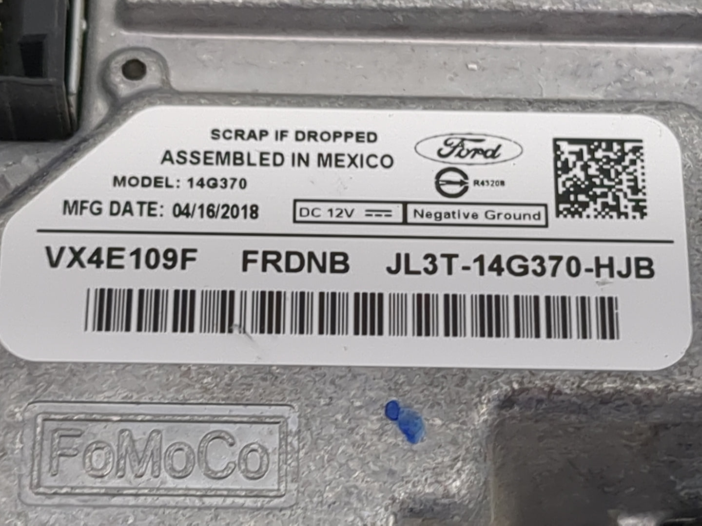 2018-2018 Ford F-150 Information Display Screen 1483977 - Oemusedautoparts1.com