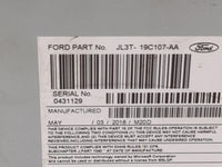 2017-2018 Ford F-150 Radio AM FM Cd Player Receiver Replacement P/N:PU-3609P-F JL3T-19C107-AA Fits Fits 2017 2018 OEM Used A