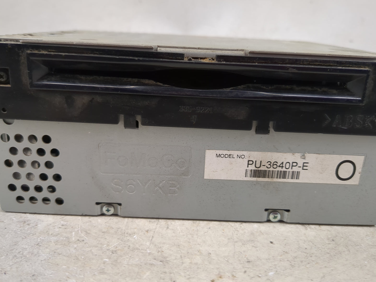 2017-2018 Ford F-150 Radio AM FM Cd Player Receiver Replacement P/N:PU-3640P-E HL3T-19C107-BC Fits Fits 2017 2018 OEM Used A