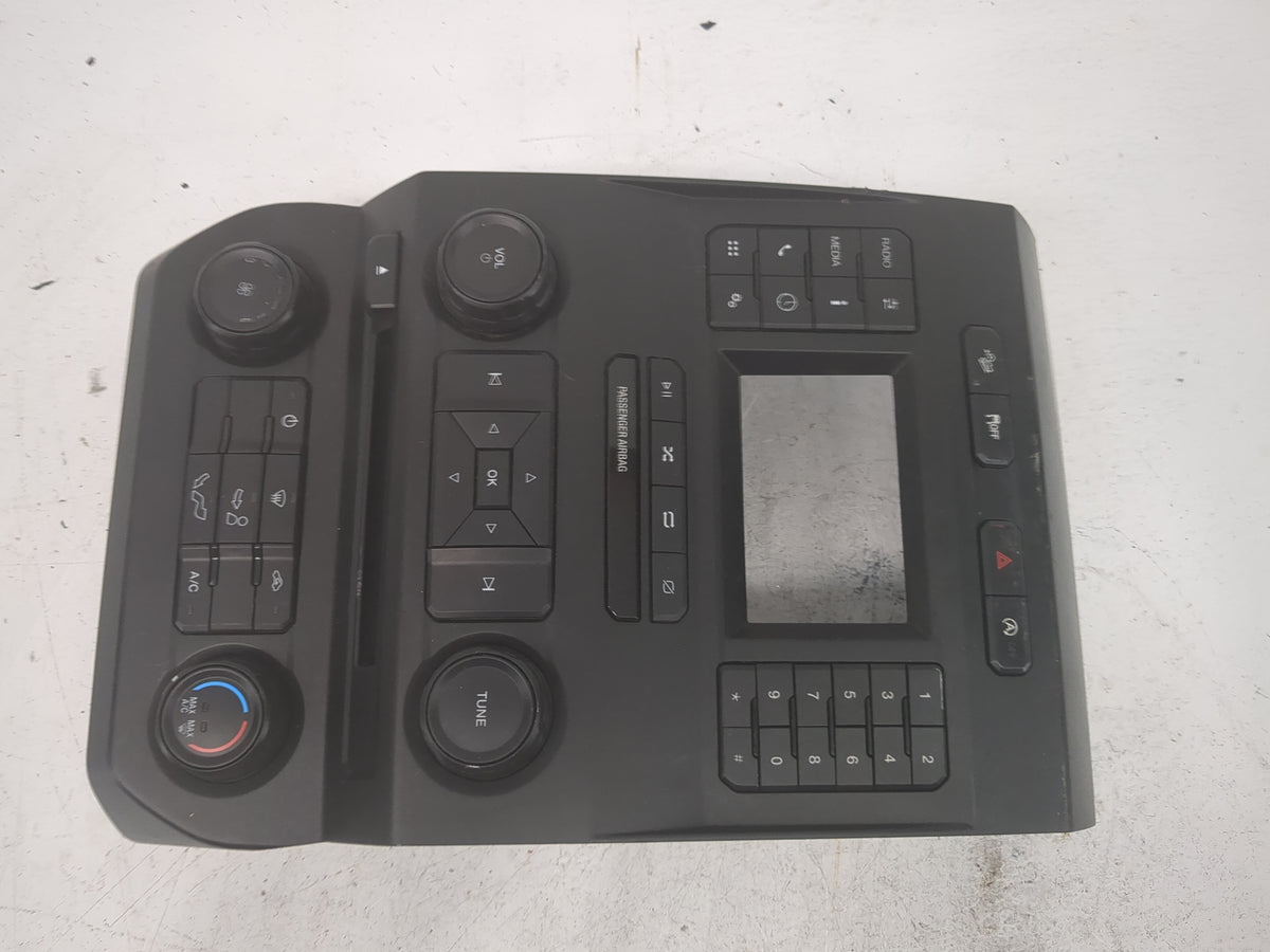 2018-2018 Ford F-150 Radio Control Panel 1504318 - Oemusedautoparts1.com