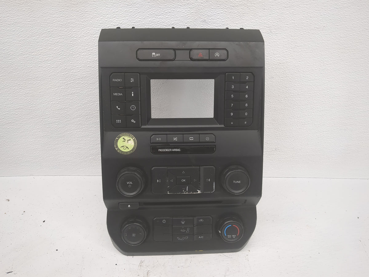 2018-2018 Ford F-150 Radio Control Panel 1504343 - Oemusedautoparts1.com