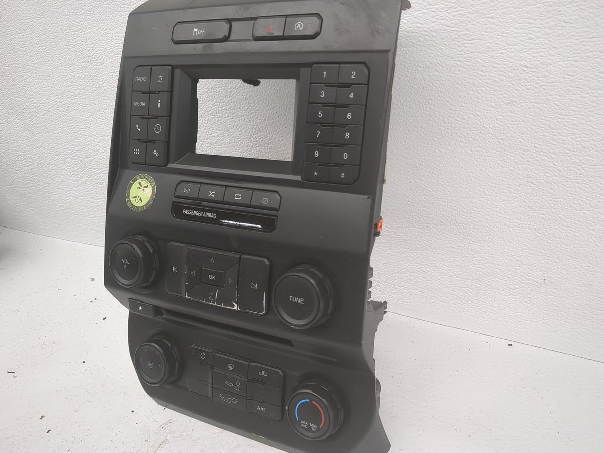 2018-2018 Ford F-150 Radio Control Panel 1504343 - Oemusedautoparts1.com
