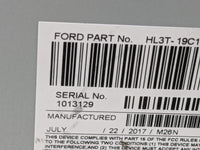 2017-2018 Ford F-150 Radio AM FM Cd Player Receiver Replacement P/N:PU-3640P-E HL3T-19C107-BC, 276-1826-61 Fits Fits 2017 20