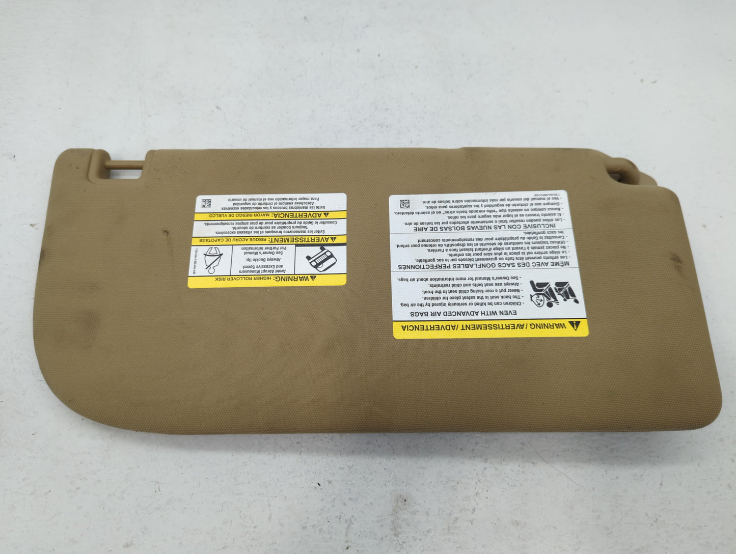 2018-2020 Ford F-150 Sun Visor Shade Replacement Driver Left Mirror Fits Fits 2018 2019 2020 OEM Used Auto Parts - Oemusedau
