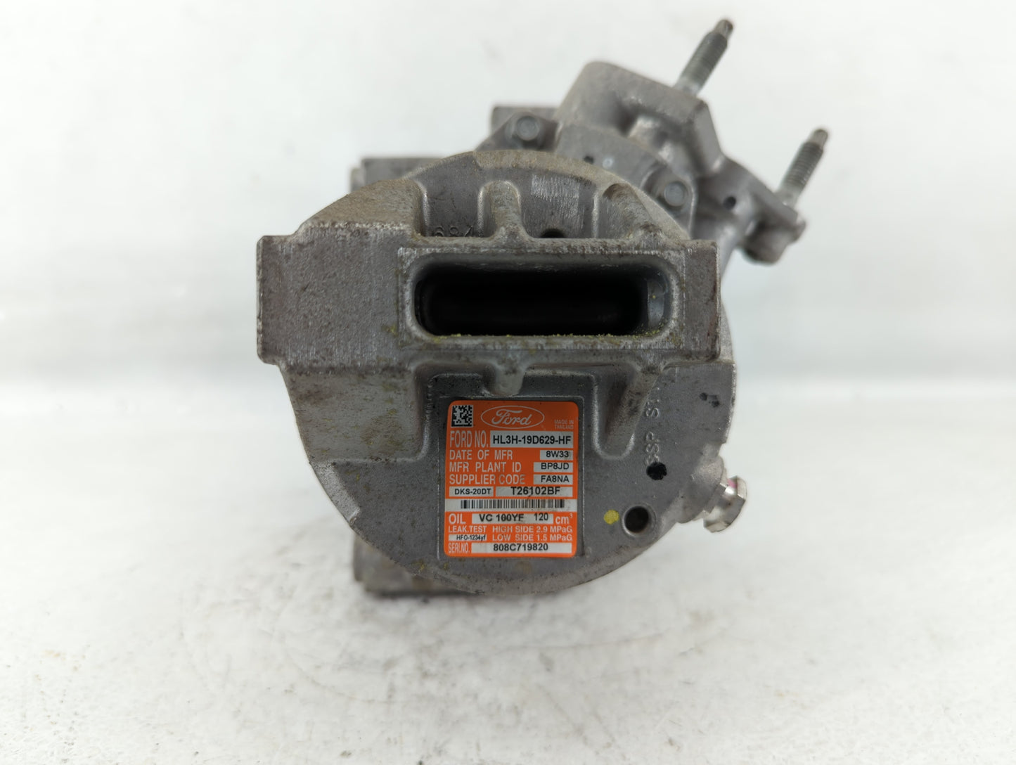 2018-2020 Ford F-150 Air Conditioning A/c Ac Compressor Oem - Oemusedautoparts1.com