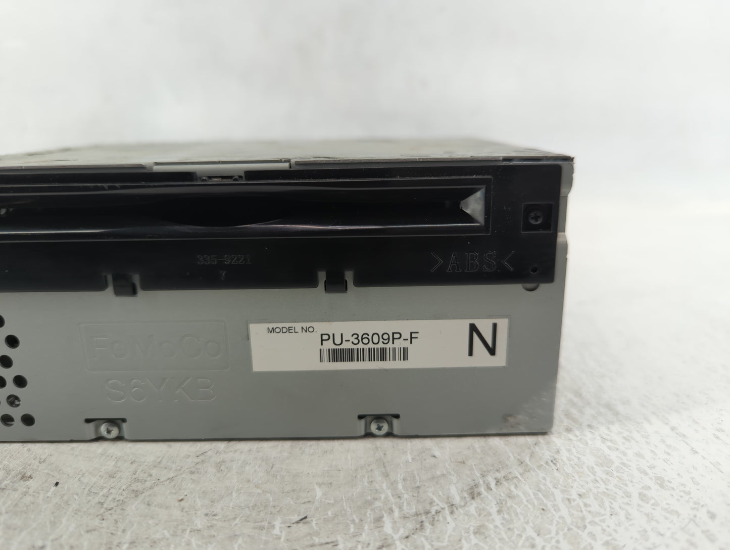2018 Ford F-150 Radio AM FM Cd Player Receiver Replacement P/N:JL3T-19C107-AA Fits OEM Used Auto Parts - Oemusedautoparts1.c