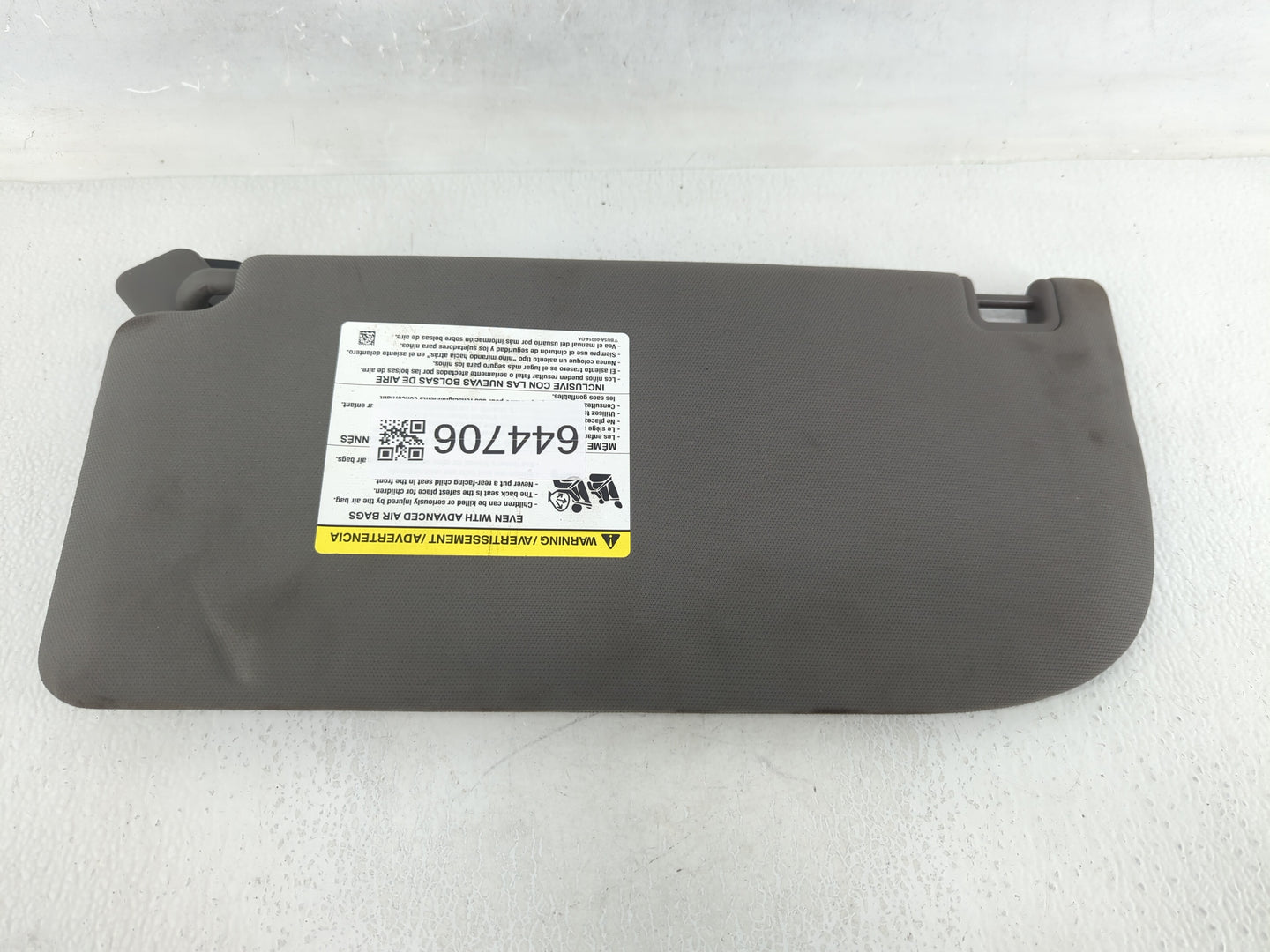 2018-2020 Ford F-150 Sun Visor Shade Replacement Passenger Right Mirror Fits Fits 2018 2019 2020 OEM Used Auto Parts - Oemus