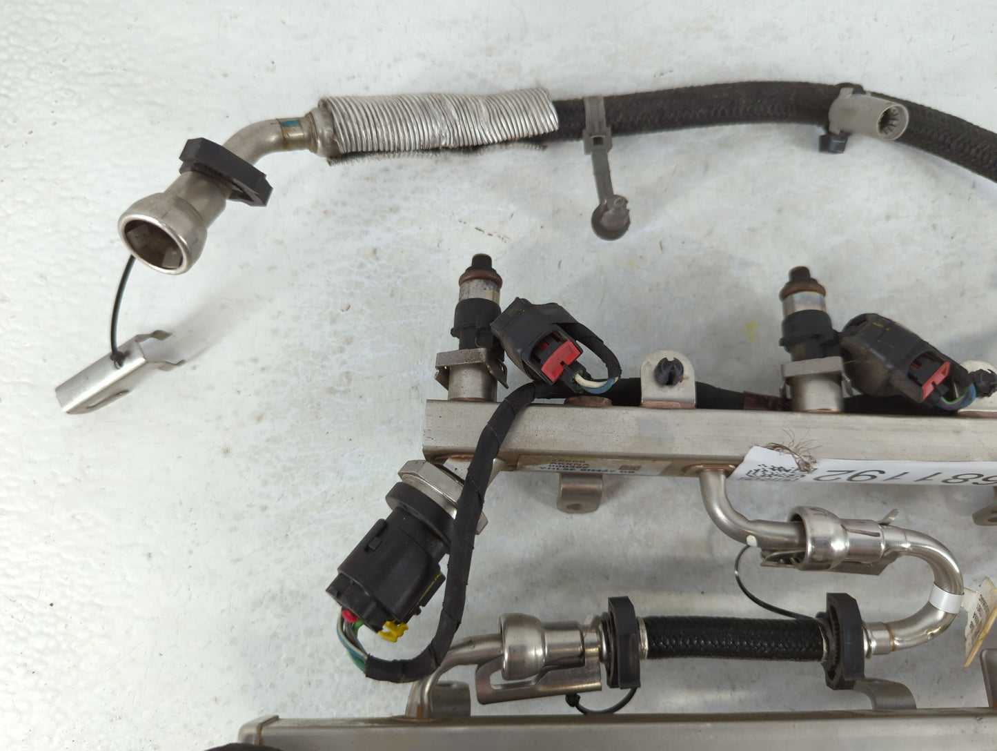 2018 Ford F-150 Fuel Injectors P/N:HL3E 9H487 DB Fits OEM Used Auto Parts - Oemusedautoparts1.com