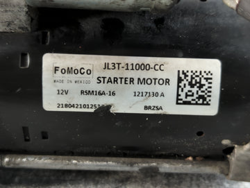 2018-2020 Ford F-150 Car Starter Motor Solenoid OEM P/N:JL3T-11000-CC Fits Fits 2018 2019 2020 OEM Used Auto Parts