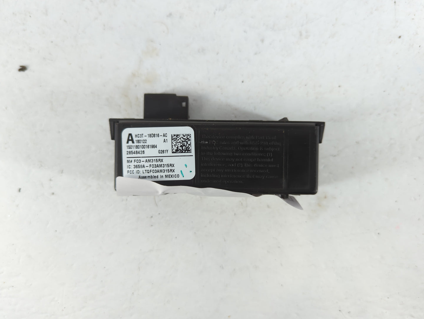 2017-2018 Ford F-150 Chassis Control Module Ccm Bcm Body Control - Oemusedautoparts1.com