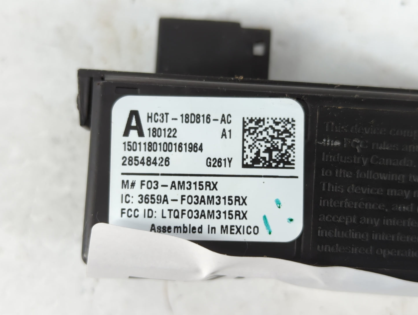 2017-2018 Ford F-150 Chassis Control Module Ccm Bcm Body Control - Oemusedautoparts1.com