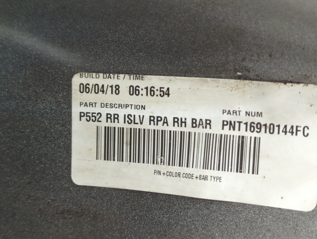 2018 Ford F-150 Rear Bumper Assembly Oem Silver - Oemusedautoparts1.com