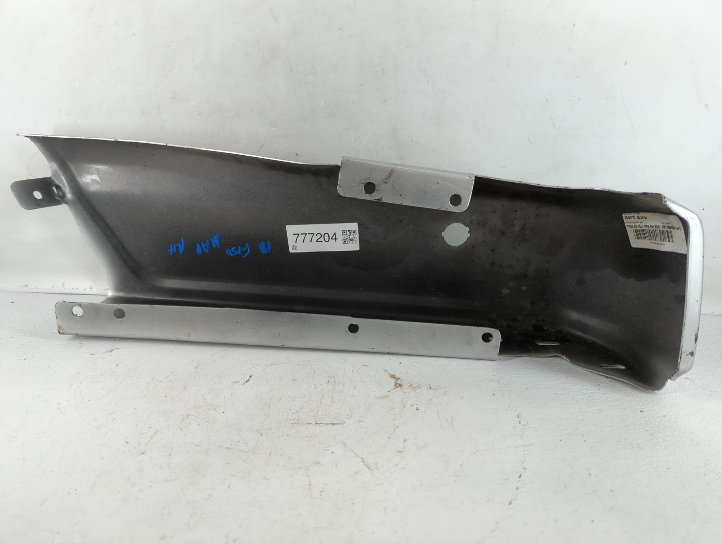 2018 Ford F-150 Rear Bumper Assembly Oem Silver - Oemusedautoparts1.com
