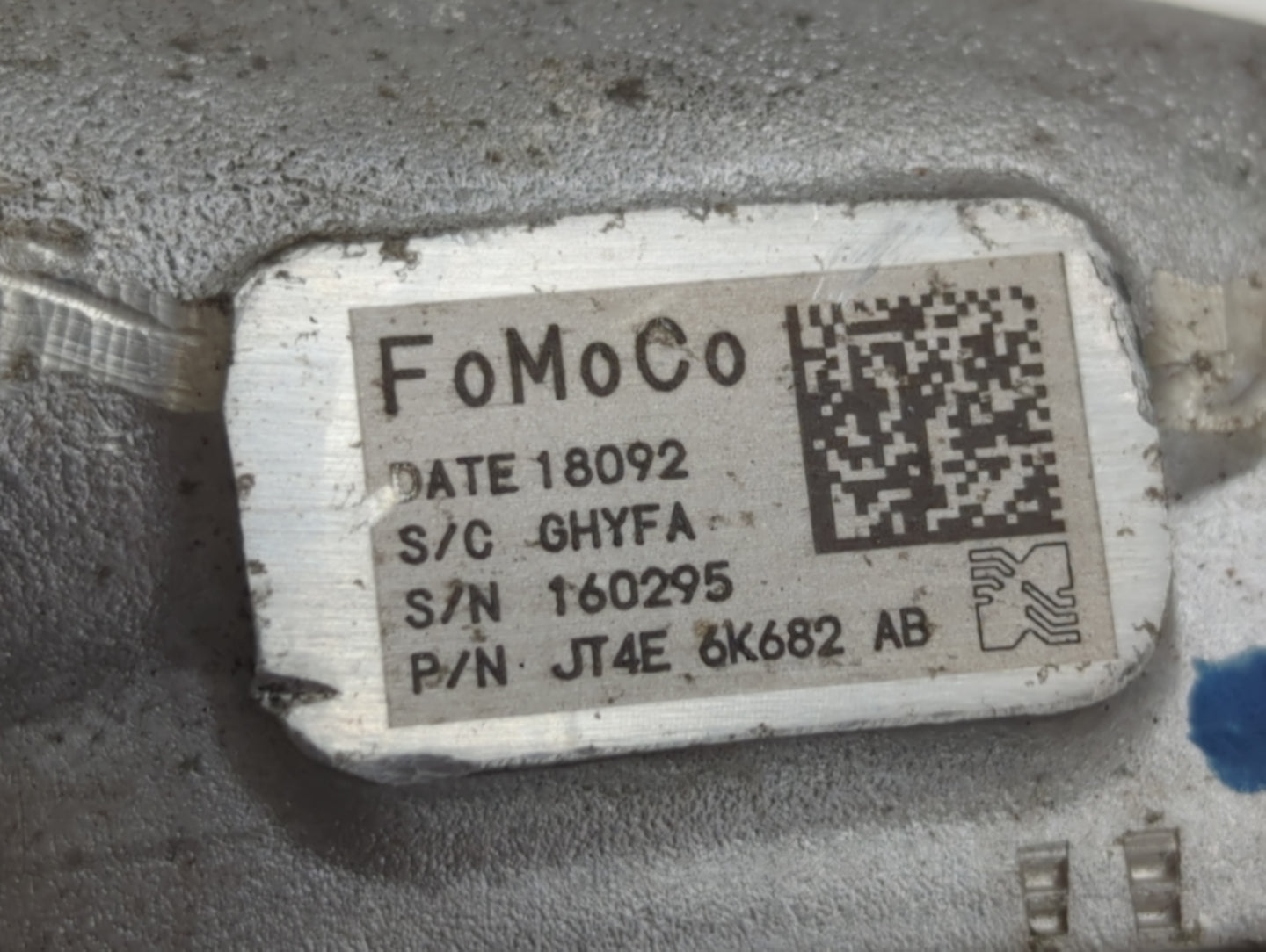 2018 Ford F-150 Turbocharger Turbo Charger Super Charger Supercharger 788394 - Oemusedautoparts1.com