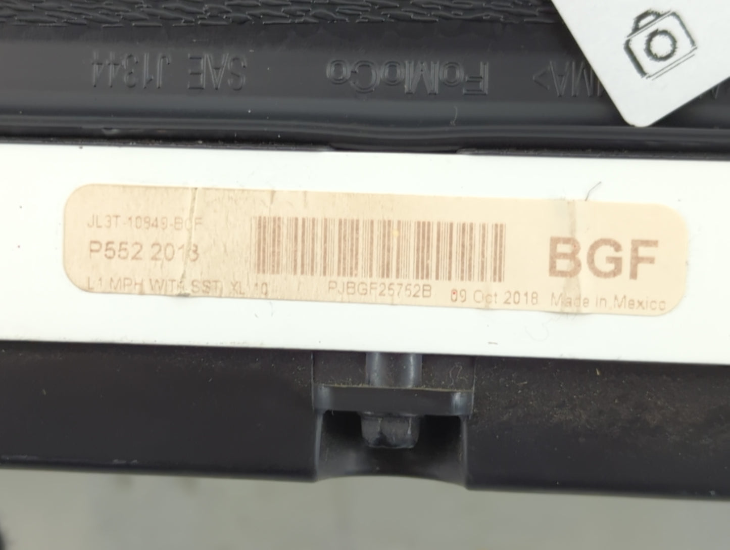 2018-2019 Ford F-150 Instrument Cluster Speedometer Gauges P/N:JL3T-10849-BCF Fits Fits 2018 2019 OEM Used Auto Parts - Oemu