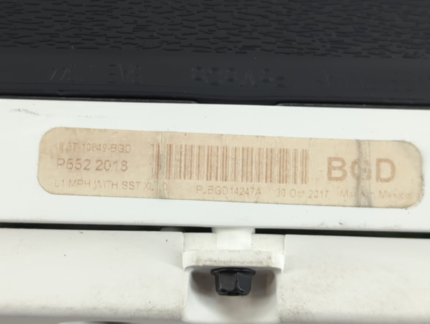 2018-2019 Ford F-150 Instrument Cluster Speedometer Gauges P/N:JL3T-10849-BGE Fits Fits 2018 2019 OEM Used Auto Parts - Oemu