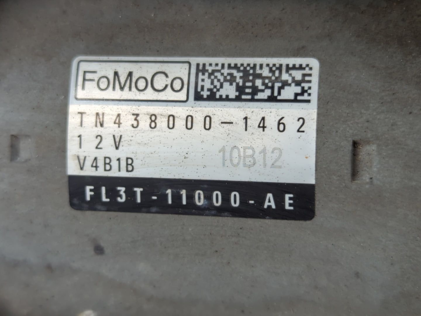 2015-2020 Ford F-150 Car Starter Motor Solenoid OEM P/N:TN438000-1462 FL3T-11000-AE Fits Fits 2015 2016 2017 2018 2019 2020 