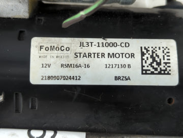 2018-2020 Ford F-150 Car Starter Motor Solenoid OEM P/N:JL3T-11000-CD Fits Fits 2018 2019 2020 OEM Used Auto Parts