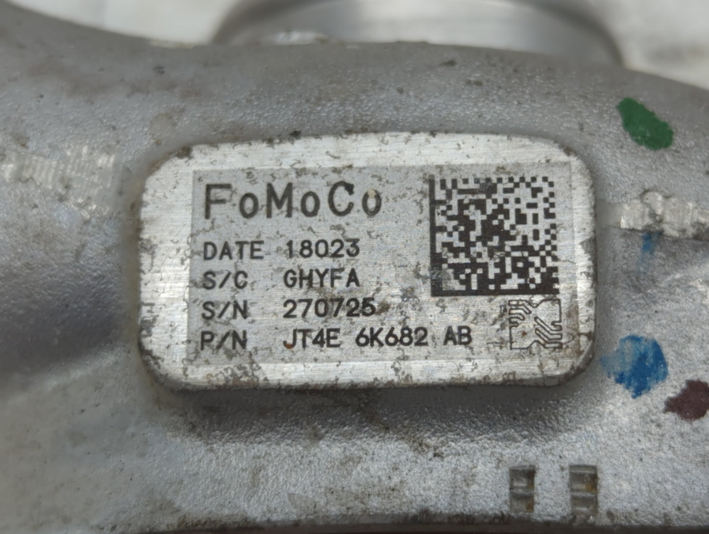 2018 Ford F-150 Turbocharger Turbo Charger Super Charger Supercharger - Oemusedautoparts1.com