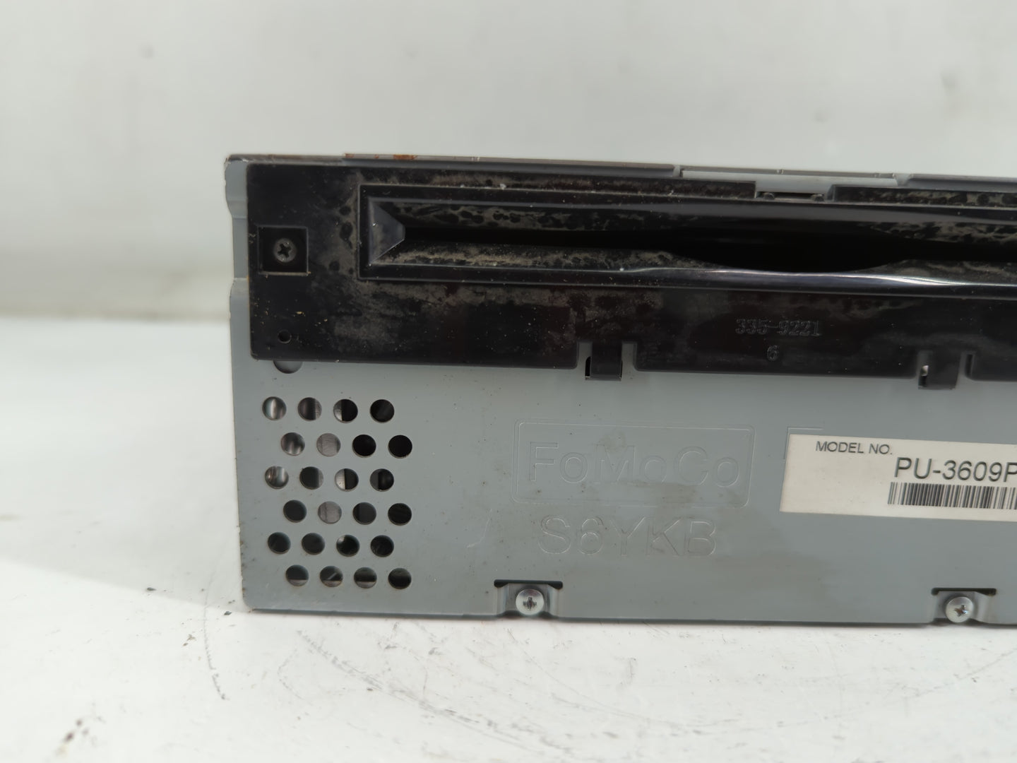 2017-2018 Ford F-150 Radio AM FM Cd Player Receiver Replacement P/N:JL3T-19C107-AA Fits Fits 2017 2018 OEM Used Auto Parts -