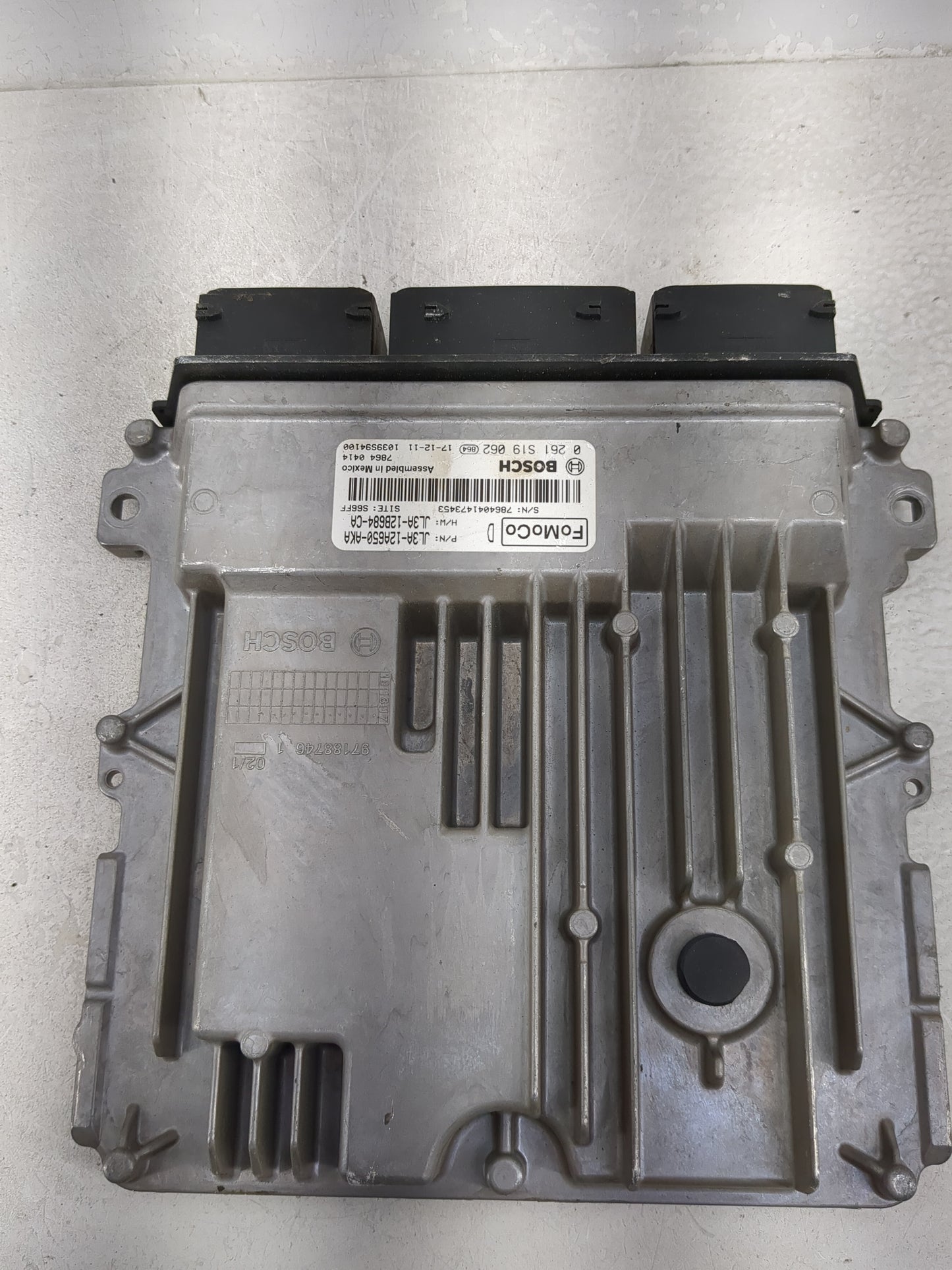 2018 Ford F150 PCM Engine Control Computer ECU ECM PCU OEM P/N:JL3A-12A650-AKA JL3A-12B684-CA, 0261S19062, JL51-14E262-AC Fi