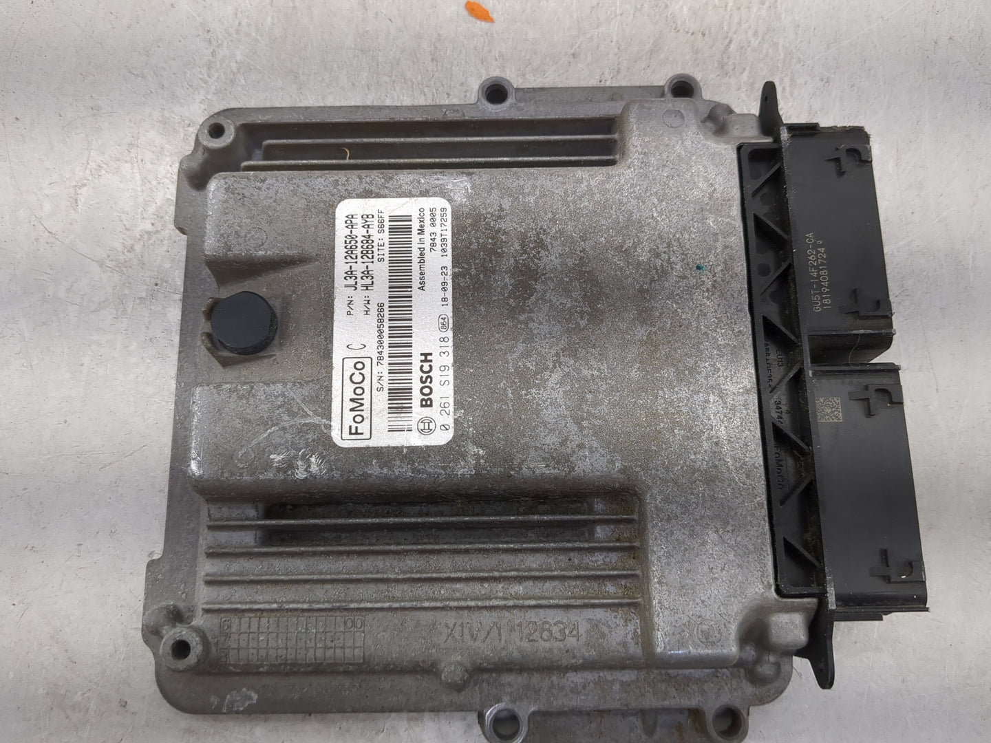 2018 Ford F150 PCM Engine Control Computer ECU ECM PCU OEM P/N:JL3A-12A650-APA HL3A-12B684-AYB, 0261S19318 Fits Fits 2019 20