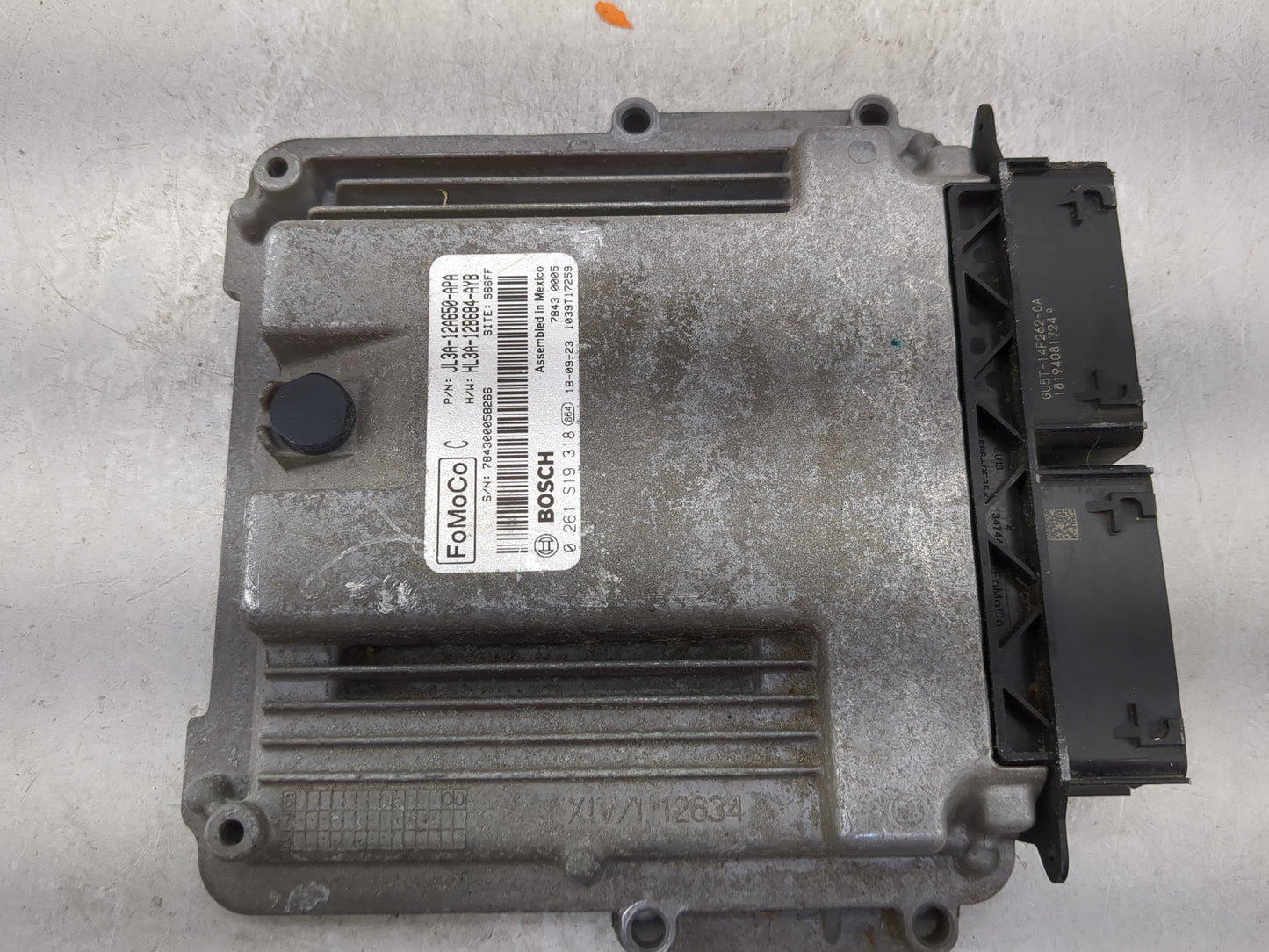 2018 Ford F150 PCM Engine Control Computer ECU ECM PCU OEM P/N:JL3A-12A650-APA HL3A-12B684-AYB, 0261S19318 Fits Fits 2019 20