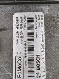 2018 Ford F150 PCM Engine Control Computer ECU ECM PCU OEM P/N:JL3A-12A650-APA HL3A-12B684-AYB, 0261S19318 Fits Fits 2019 20