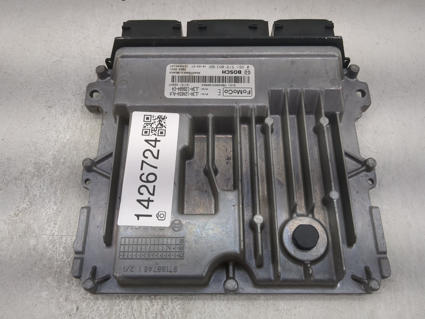 2018 Ford F150 PCM Engine Control Computer ECU ECM PCU OEM P/N:JL3A-12B684-EA JL3A-12A650-ALA, 0261S19063 Fits Fits 2019 202