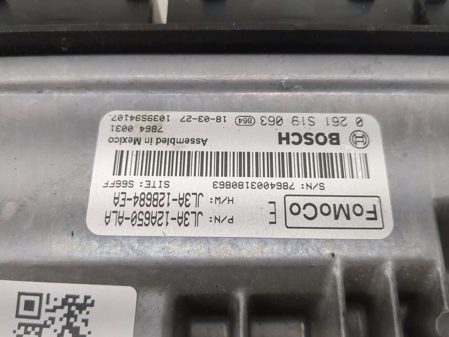2018 Ford F150 PCM Engine Control Computer ECU ECM PCU OEM P/N:JL3A-12B684-EA JL3A-12A650-ALA, 0261S19063 Fits Fits 2019 202