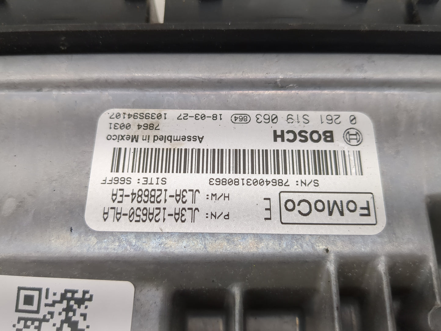 2018 Ford F150 PCM Engine Control Computer ECU ECM PCU OEM P/N:JL3A-12B684-EA JL3A-12A650-ALA, 0261S19063 Fits Fits 2019 202