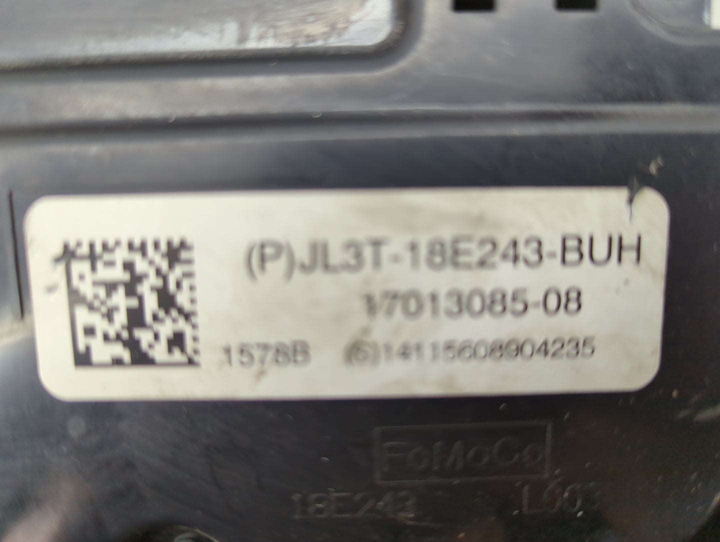 Ford F150 Radio Control Panel Black - Oemusedautoparts1.com