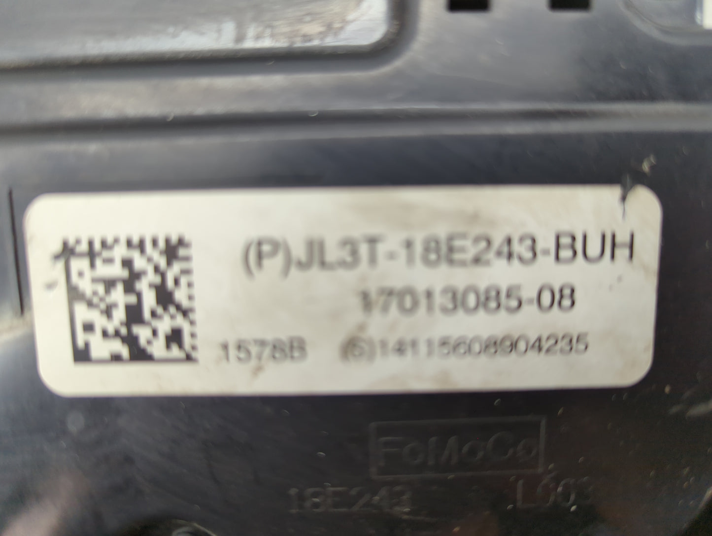 Ford F150 Radio Control Panel Black - Oemusedautoparts1.com